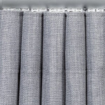 Wave pleat