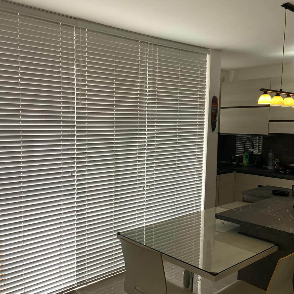 Wooden blinds - photo 10X