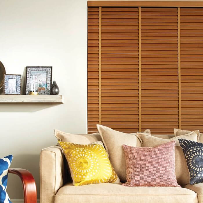 Wooden blinds - photo 2X