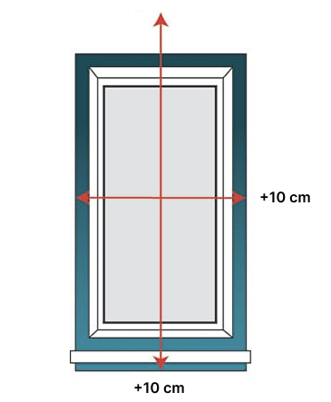 When mounting on a wall or ceiling