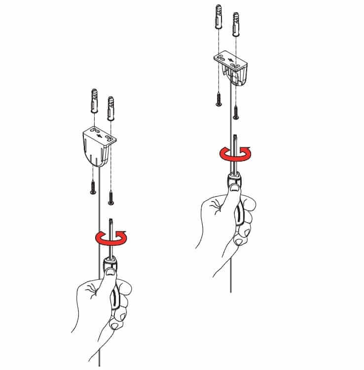 For installation on ceiling